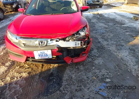 2018 Honda Civic Ex z USA, uszkodzony, nr VIN 2HGFC2F75JH523840